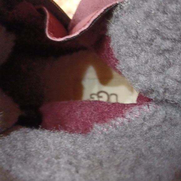 UGG Women's Kesey Waterproof Boots, Leather & Wool Size 9.5 Style #1005264 - Picture 8 of 16